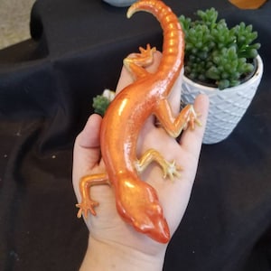 Resin Lizard Sunset