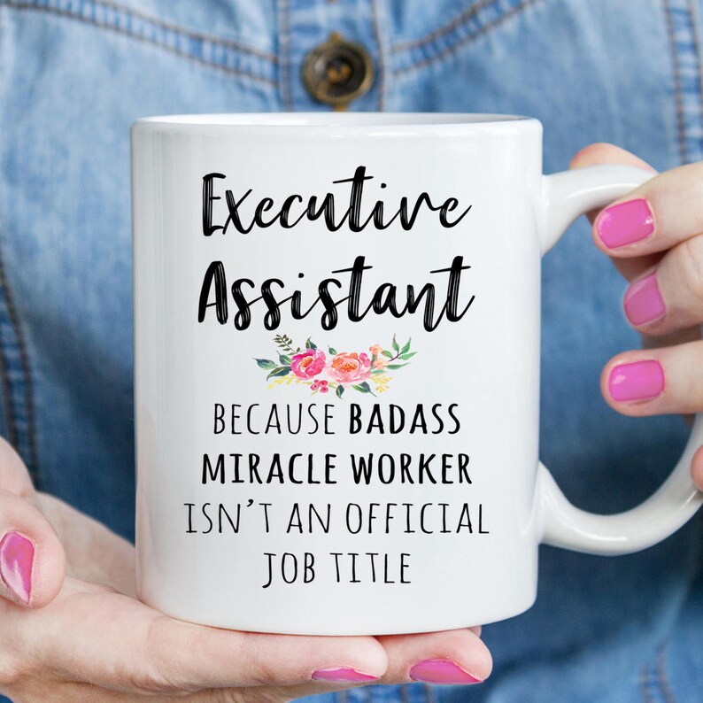 Gift for Executive Assistant Funny Executive Assistant Coffee Etsy