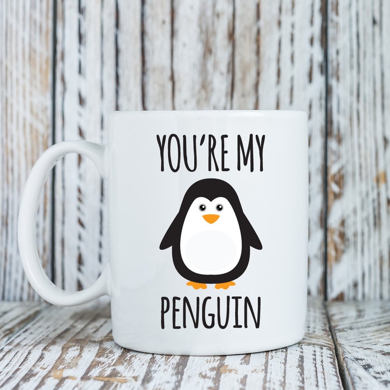 Penguin Gift Pillow Case Cover Relationship Boyfriend Girlfriend Wife Friendship