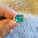 Sterling Silver Swavorski Crystal Rings - Etsy