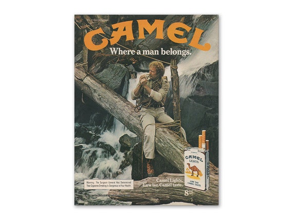 Cigarette Advertising, Burt Reynolds, Moviegoer, Movie Fan Magazine,  Premier Issue, Advertising, Hollywood Memorabilia, R.J. Reynolds, Camel