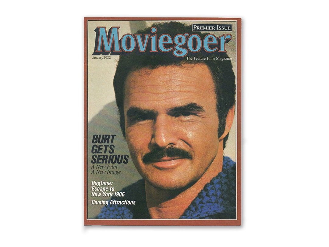 Cigarette Advertising, Burt Reynolds, Moviegoer, Movie Fan Magazine,  Premier Issue, Advertising, Hollywood Memorabilia, R.J. Reynolds, Camel -  Etsy, image size:1080x810