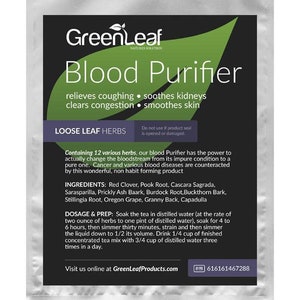 Jamaican Blood purifier, herb Detox/ Sarsaparilla, chaney root, granny back, Capadulla, alkaline herbs, alkaline detox, cleanse
