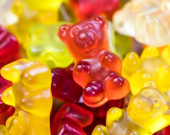 Ositos de goma de musgo marino irlandés/gomitas con 102 nutrientes, ositos de goma 100 % veganos, musgo marino, fucus y bardana. Todos los minerales.