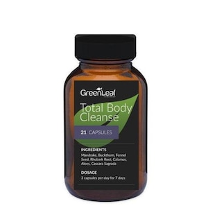 7 day Detox/ jamaican herb/alkaline-colon cleanse- 14 capsules /total body cleanse