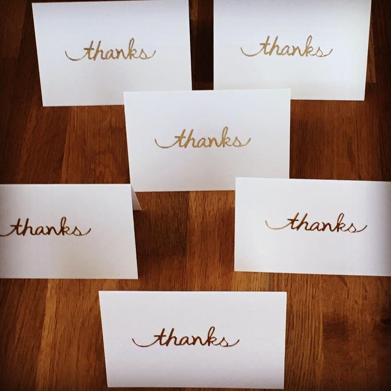 Thanks Card