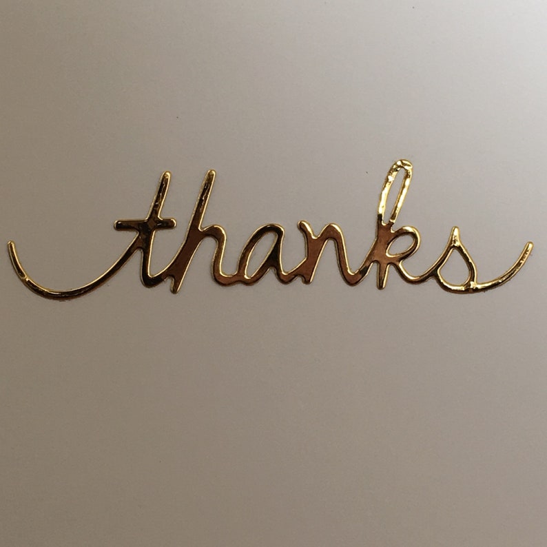 Thanks Card