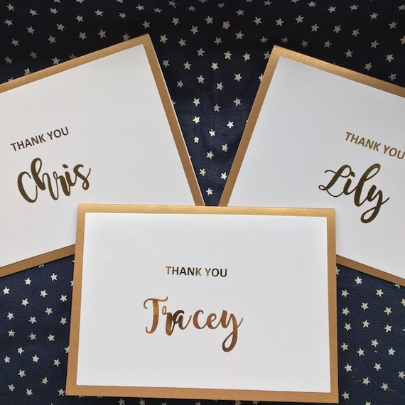 cheap personalised thank you cards
