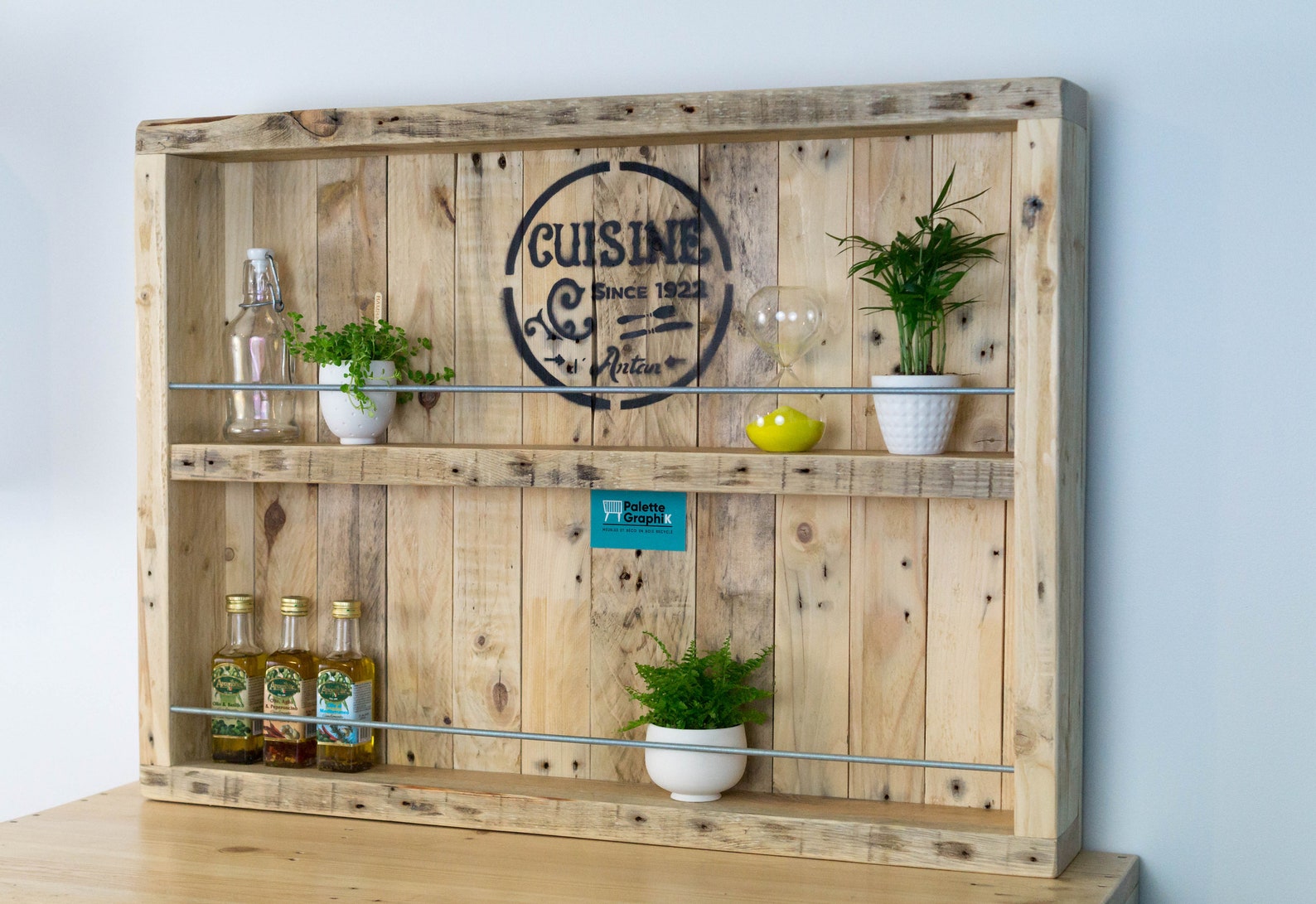 Etagère à epices étagère a épices en bois étagère à épices | Etsy