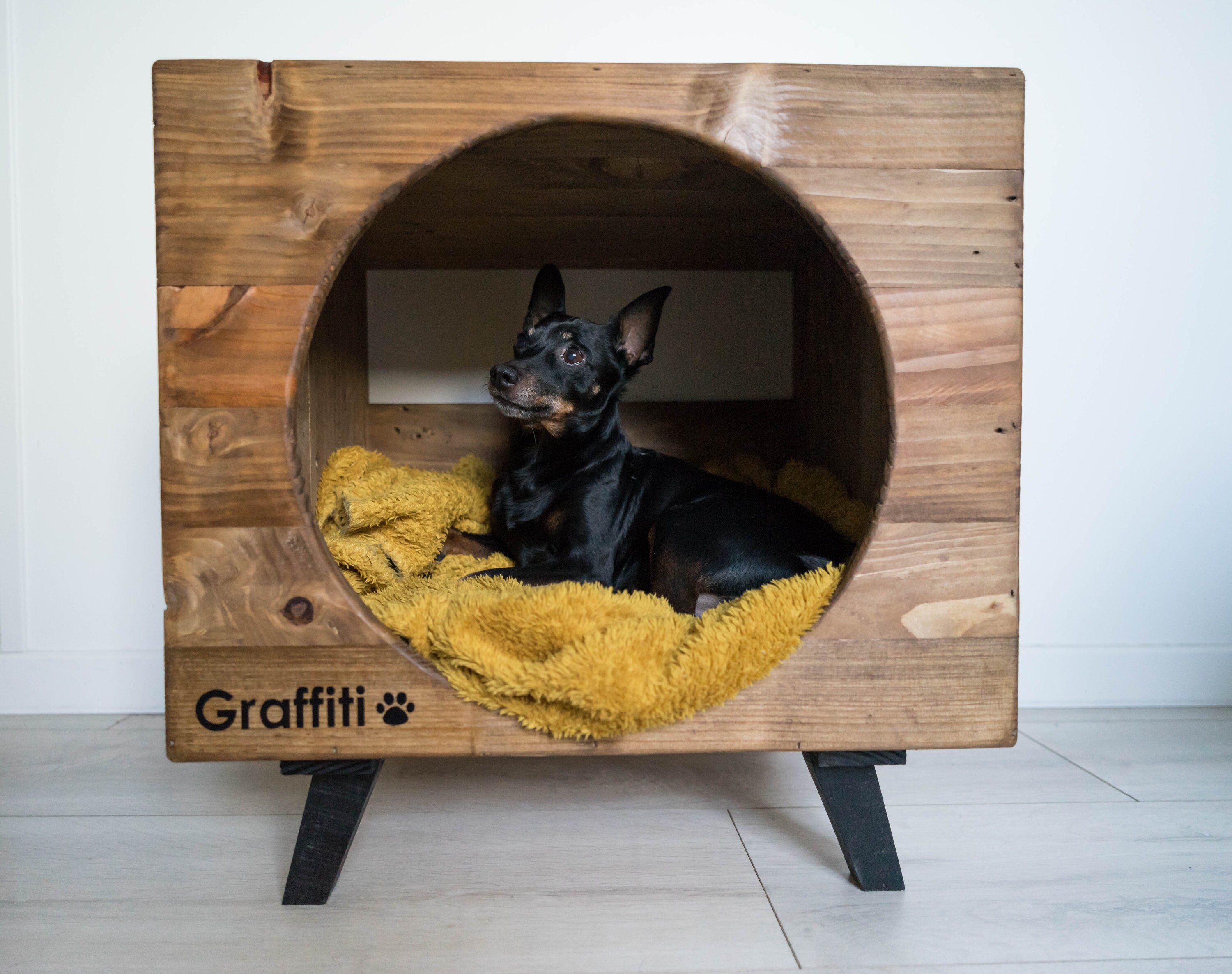 Niche en Bois Pour Petit Chien et Chat