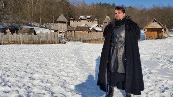 Night's Watch Inspired Costume Game of Thrones Jon Snow - Etsy UK