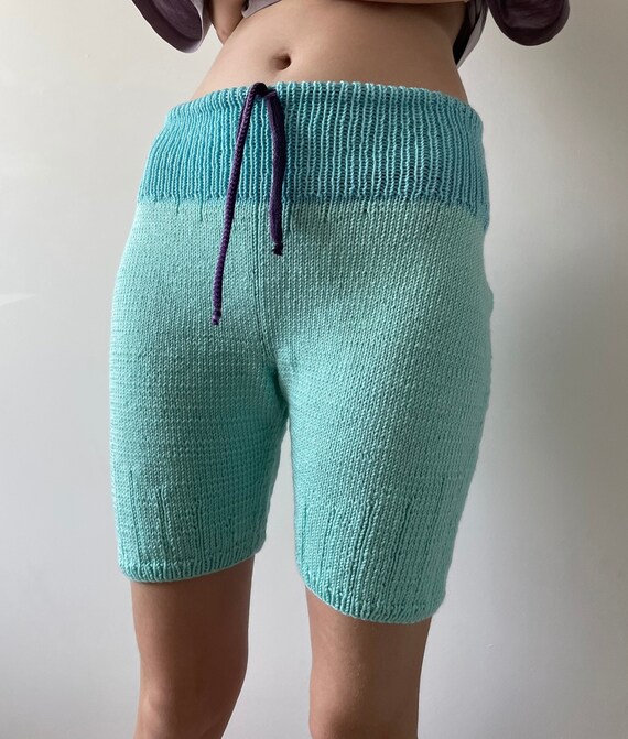 Booty Shorts Knit Shorts Women Cozy Loungewear Shorts Knitted Pajamas Shorts READY TO SHIP Etsy UK