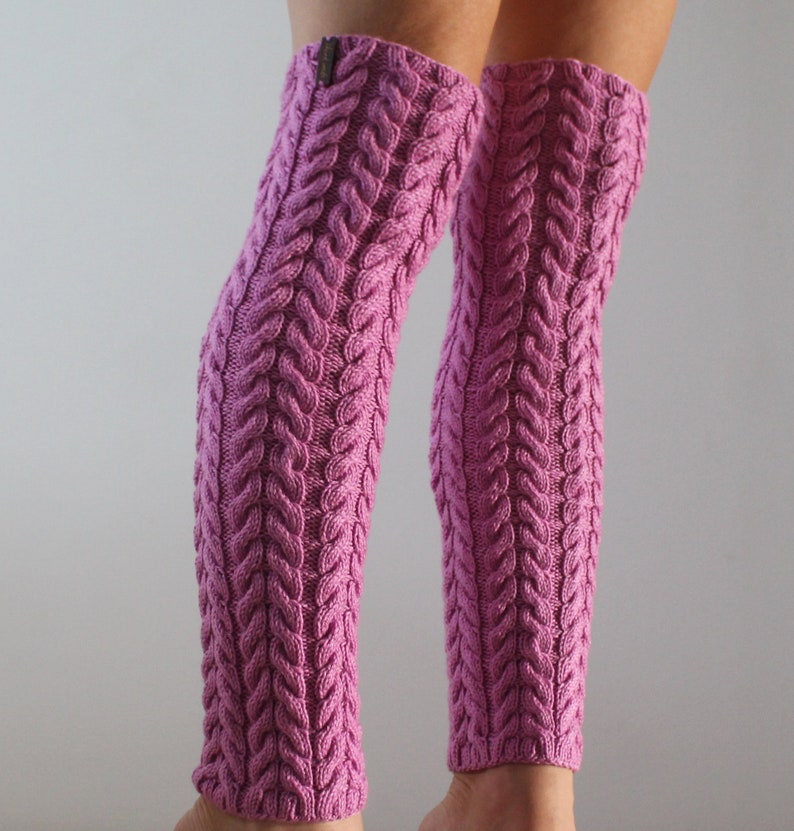 Thigh High Leg Warmers Wool Leg Warmers Women Boot Socks Etsy