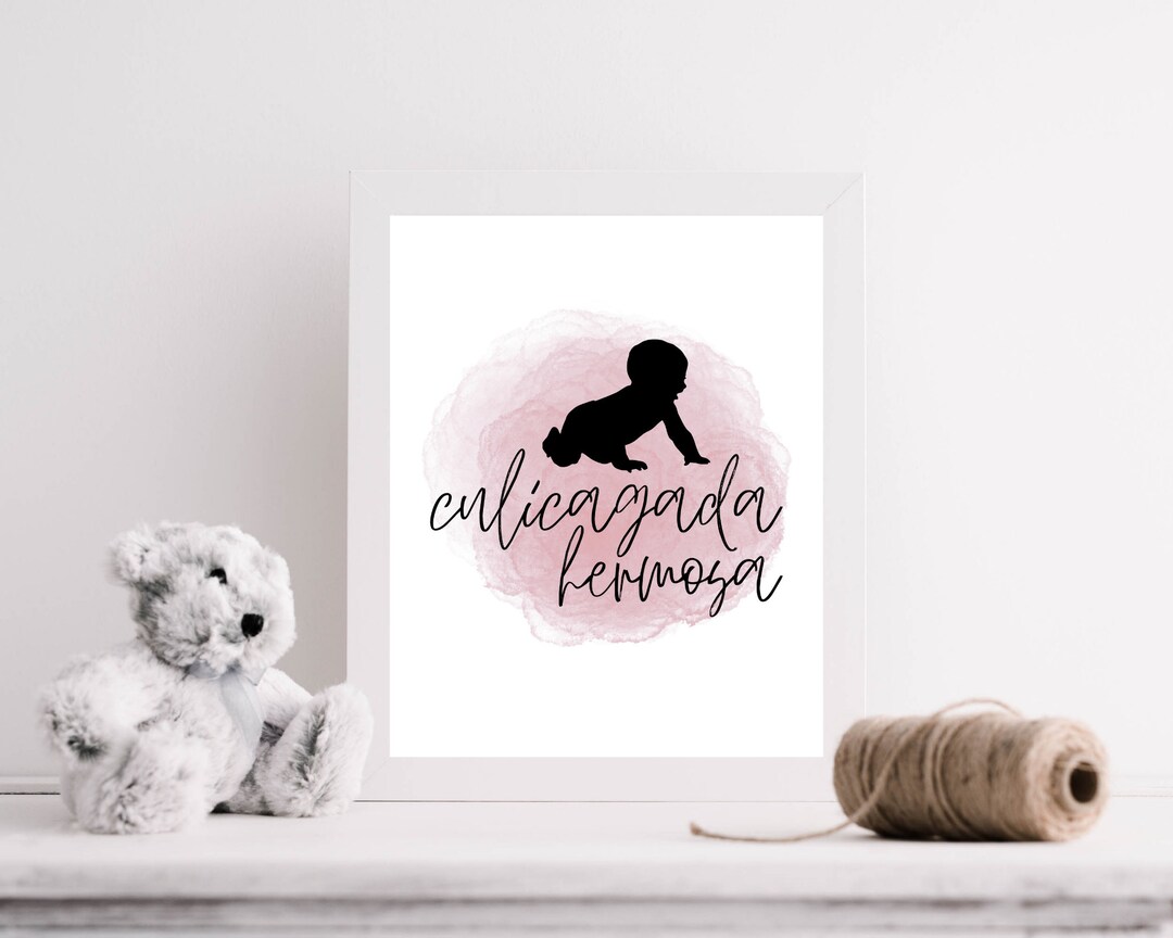 Culicagada Hermosa, Beautiful Little Stinker, Happy Baby Nursery Décor