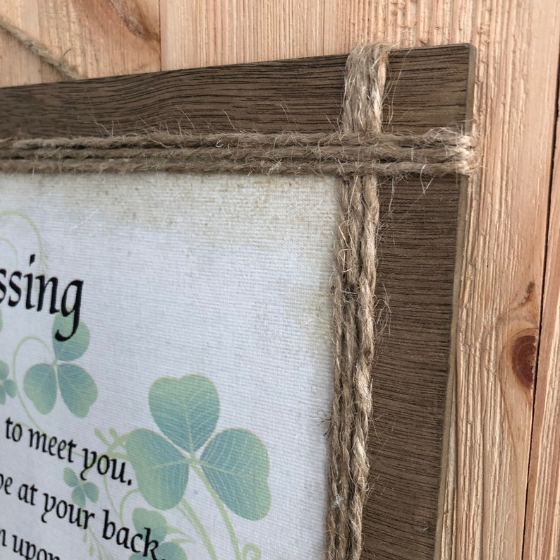 Inspirational Signs Blessing Sign Irish Blessing Inspirational Quotes Irish Sayings