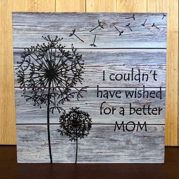 I Couldn't Have Wished for a Better Mom Dad Daughter Etsy