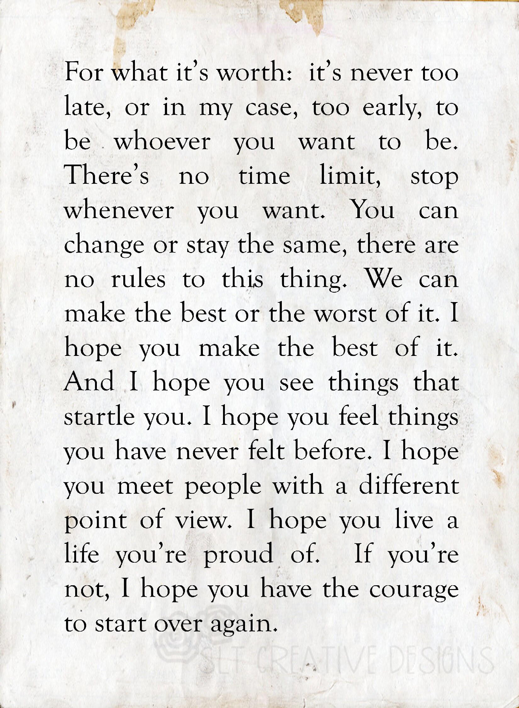 For What It's Worth Benjamin Button Quote F Scott Etsy