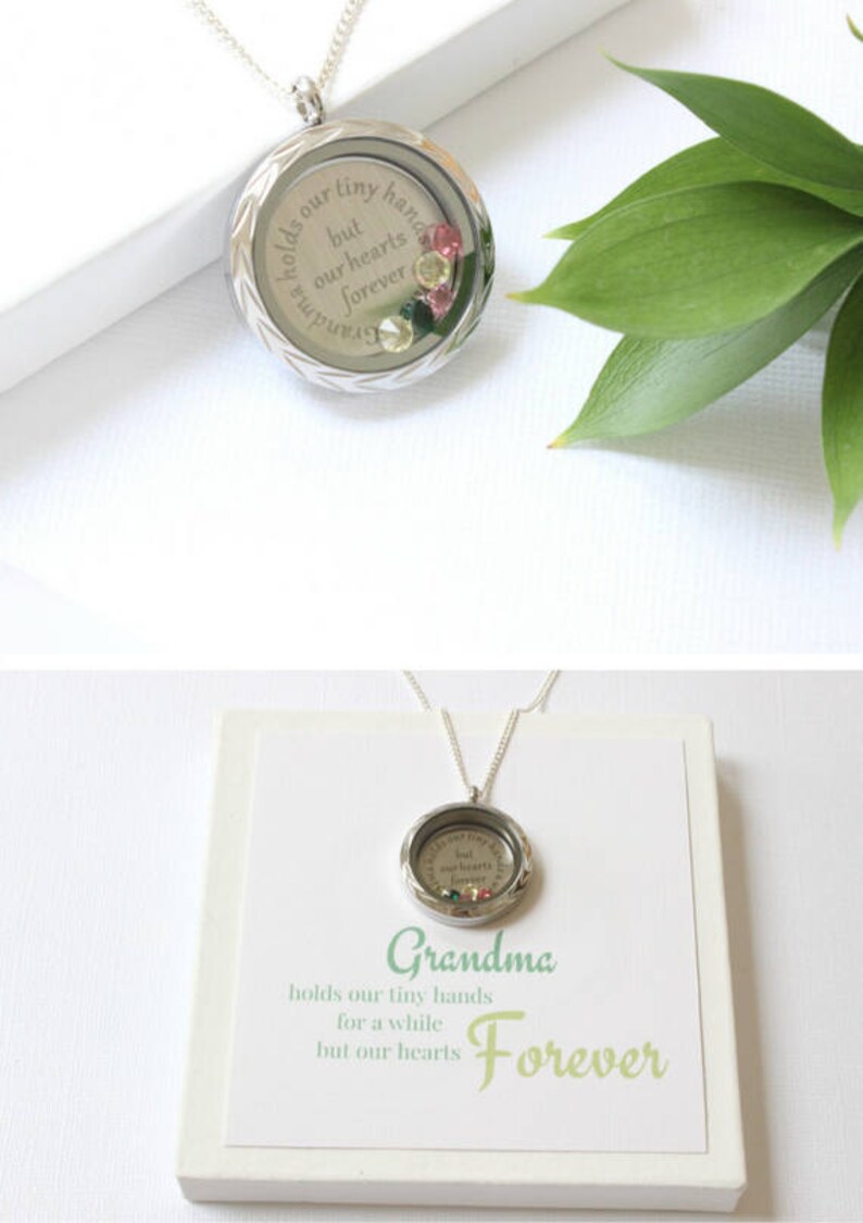 Grandma Necklace 70th Gift for Grandma Gifts for Grandma Etsy