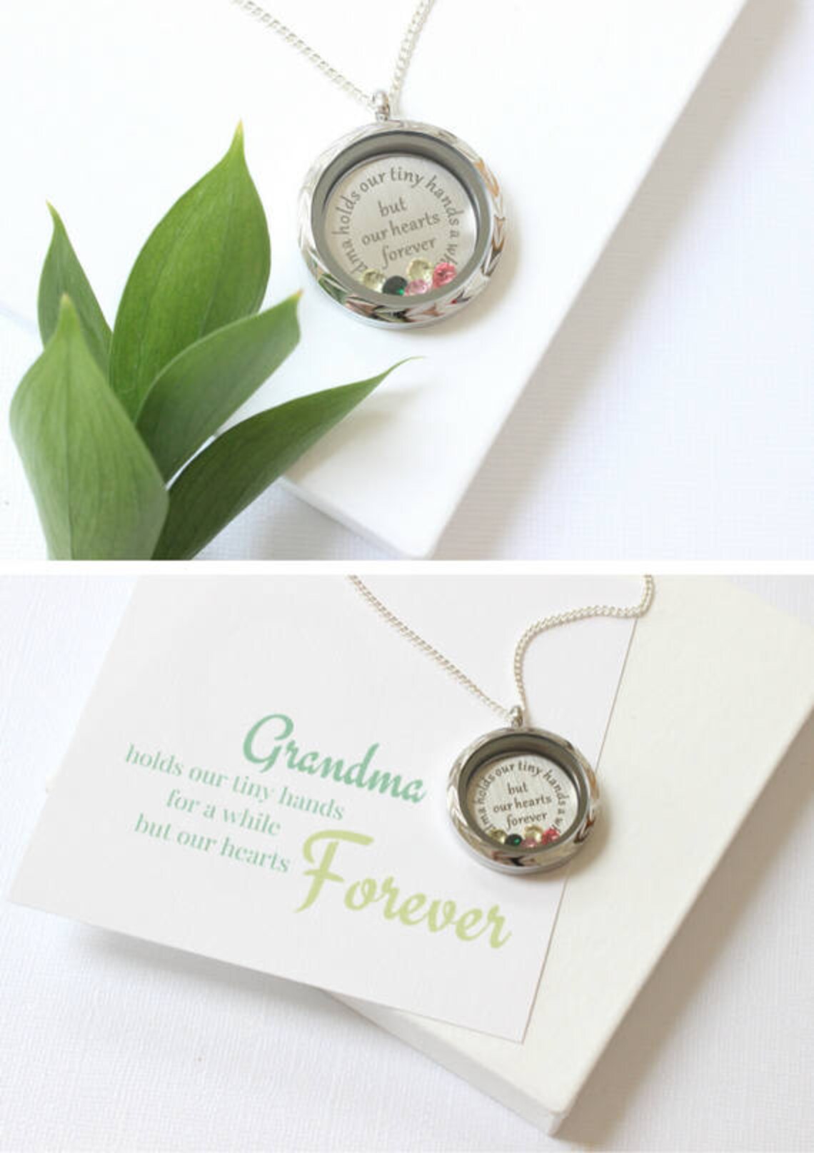 Grandma Necklace 70th Gift for Grandma Gifts for Grandma Etsy