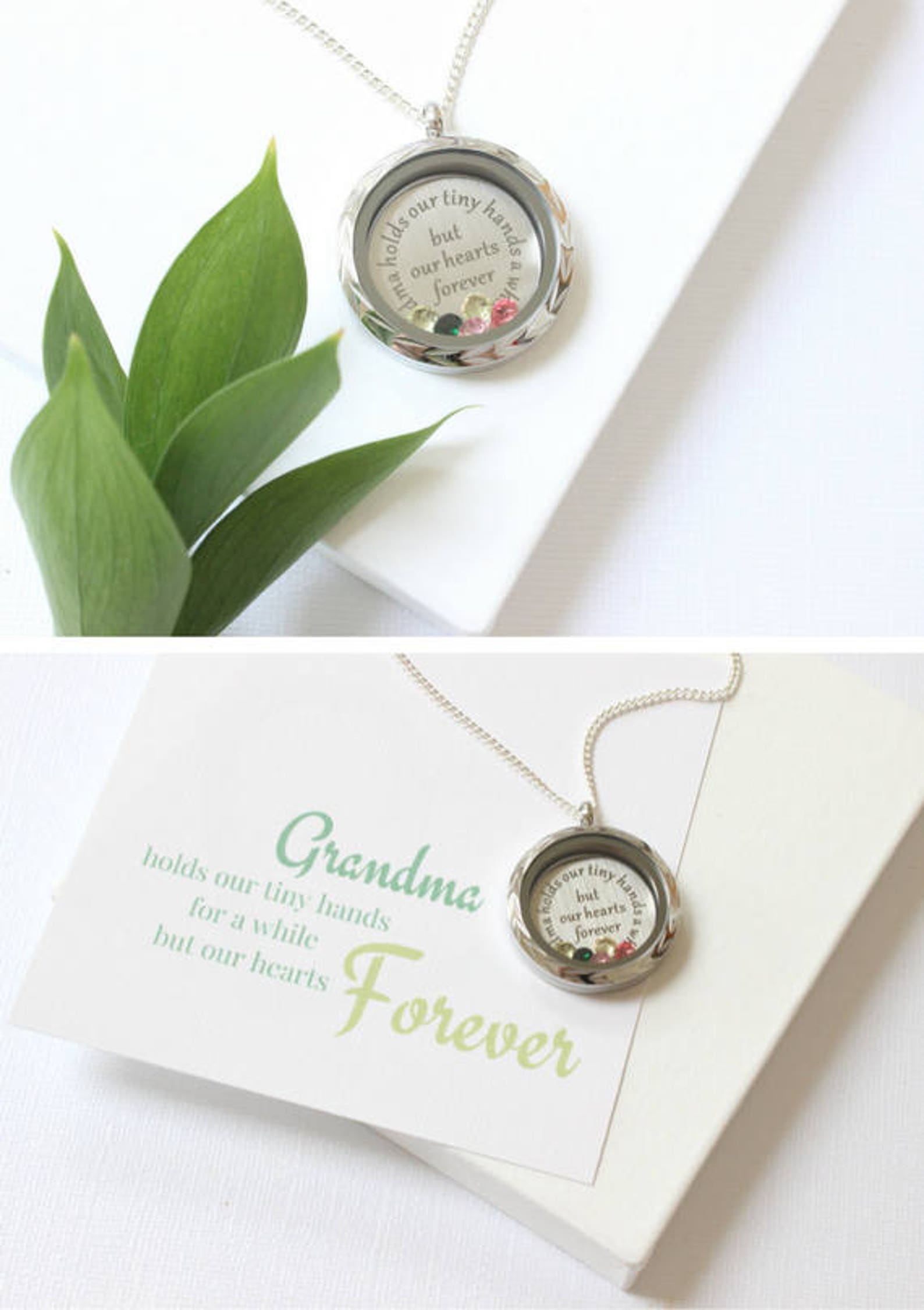 Grandma Necklace 70th Gift for Grandma Gifts for Grandma Etsy