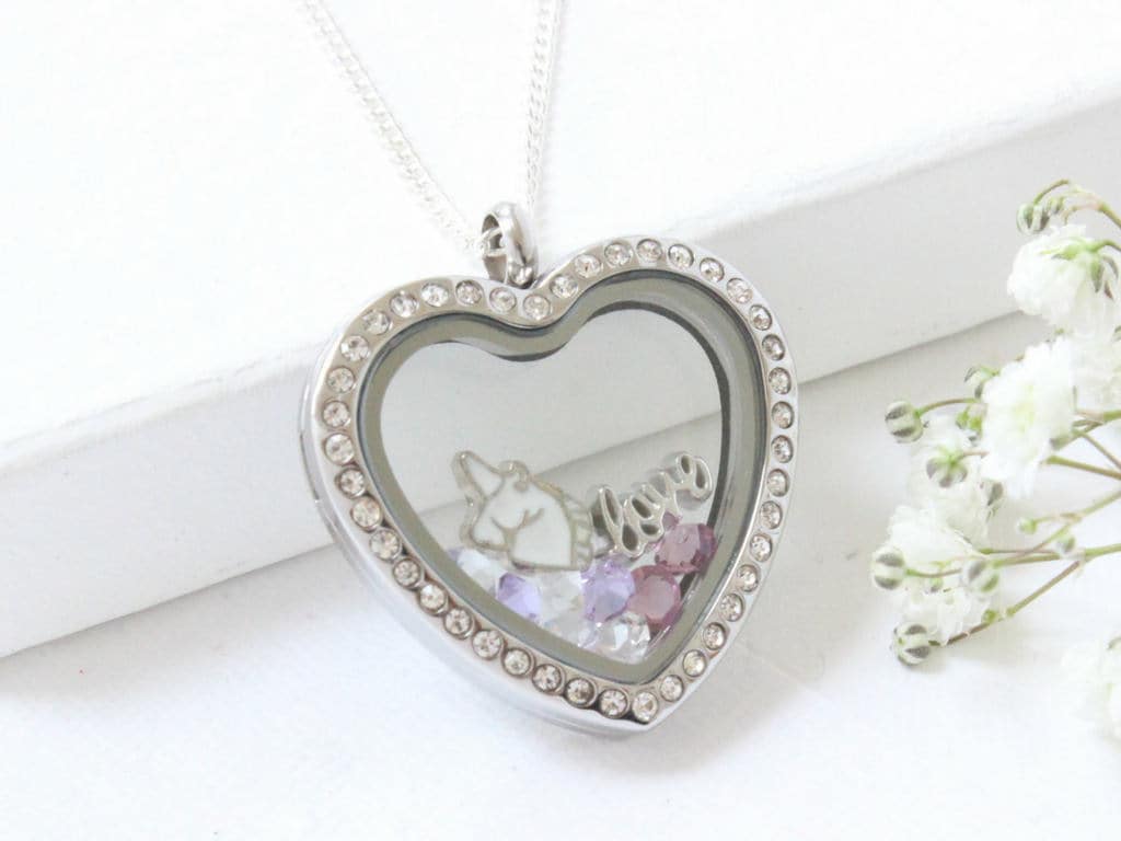 Girls Unicorn Necklace Rainbow Unicorn Necklace Unicorn | Etsy