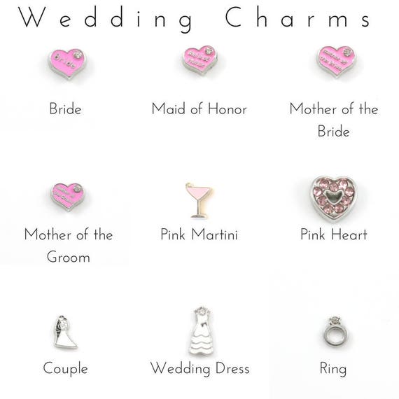 Wedding and Floating Floating Locket Charms for Etsy UK