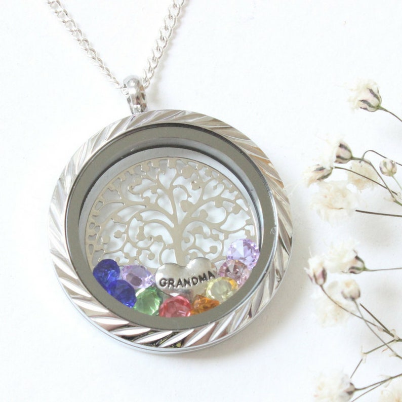 Birthstone Necklace For Grandma Grandma Birthstone Necklace Etsy UK Birthstone necklace for grandma grandma birthstone necklace etsy uk