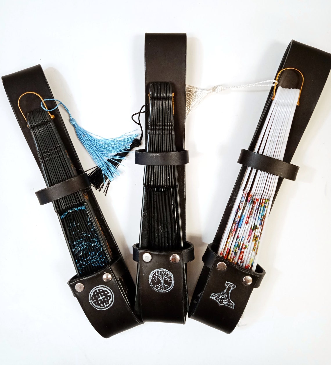 Fan Holder Leather Fan Holster for Belt Hand Fan Belt Etsy