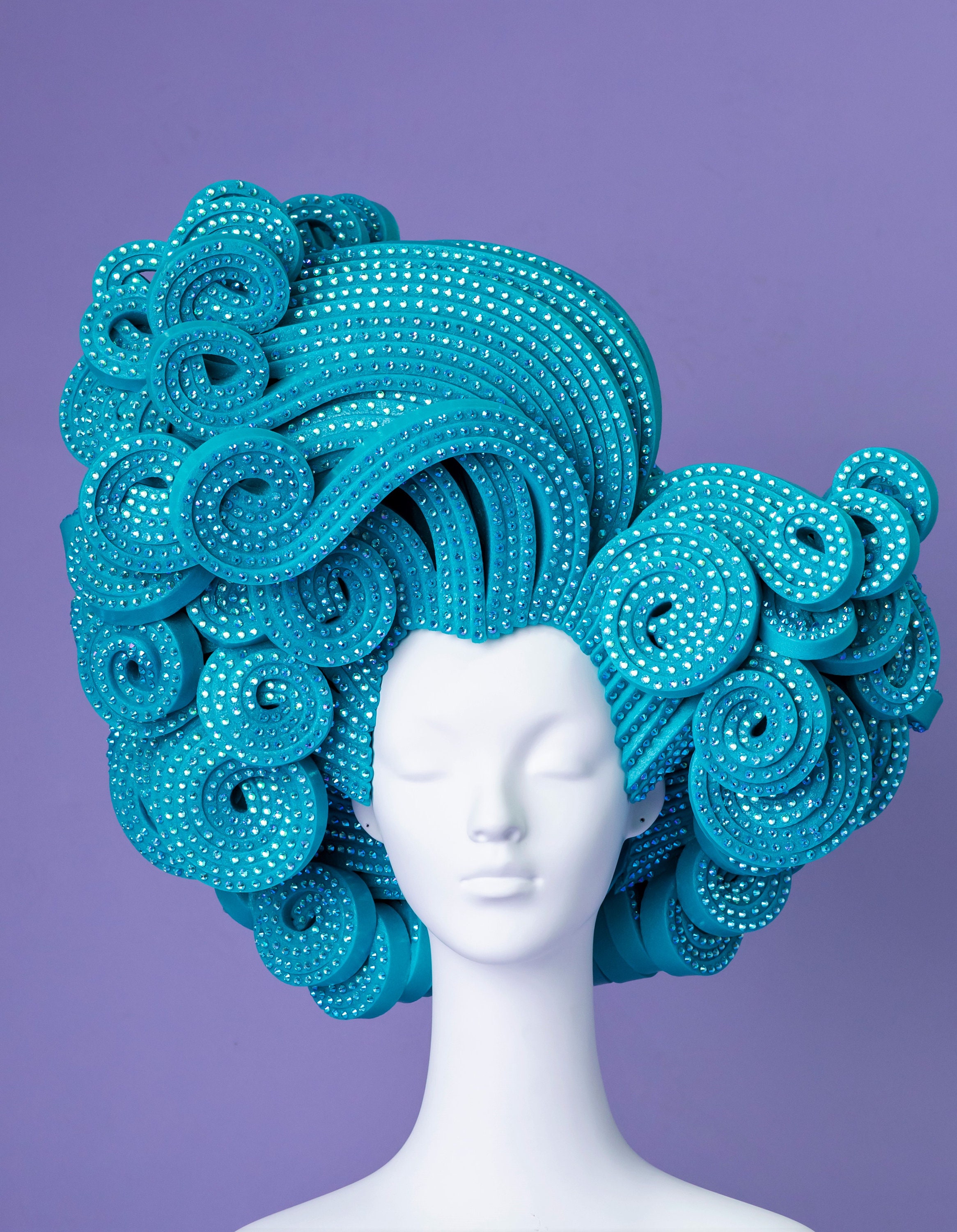 SALE Crystal Foam Wig Diamond Edition 
