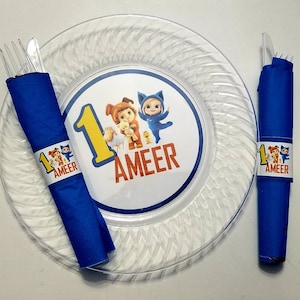 Napkin Wrapper Bands Custom or Personalized