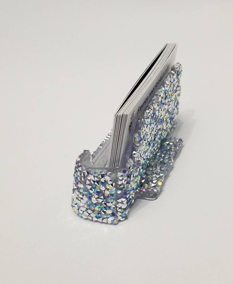 Crystal Bling Business Card Holder With FREE SHIPPING in a Etsy