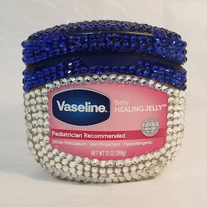 Crystal BLING Vaseline,  7.5 oz or 13 oz., Free shipping included