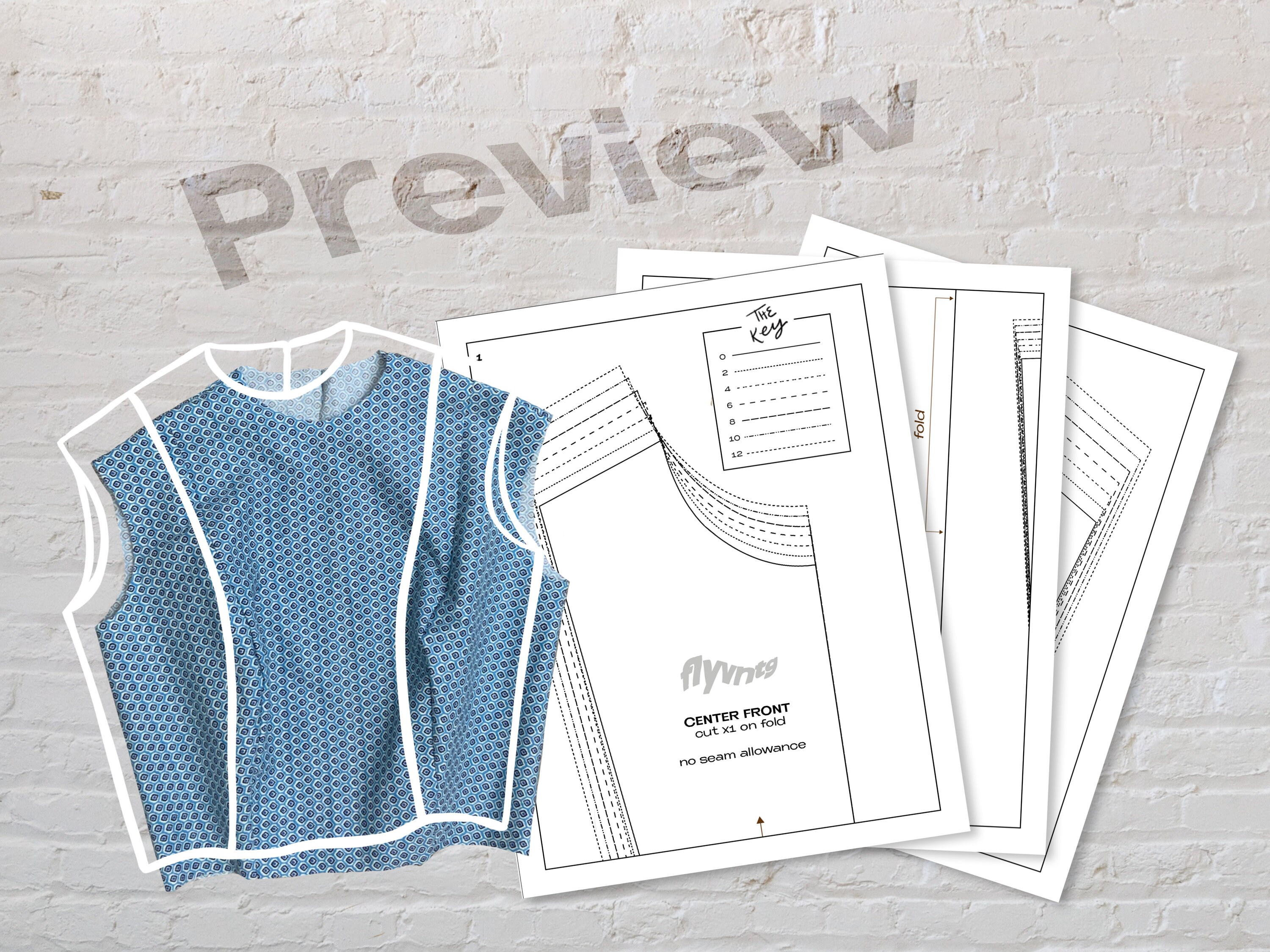 Princess Seam Bodice Pdf Pattern Instant Download PDF Sewing Etsy