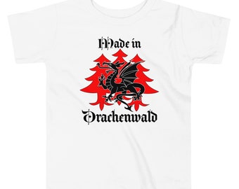 SCA, gemaakt in Drachenwald T-shirt met korte mouwen voor peuters