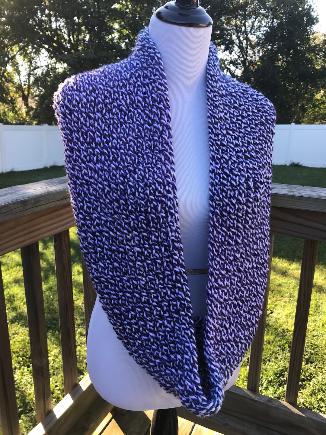 Super Soft Handmade Infinity Scarf - Etsy