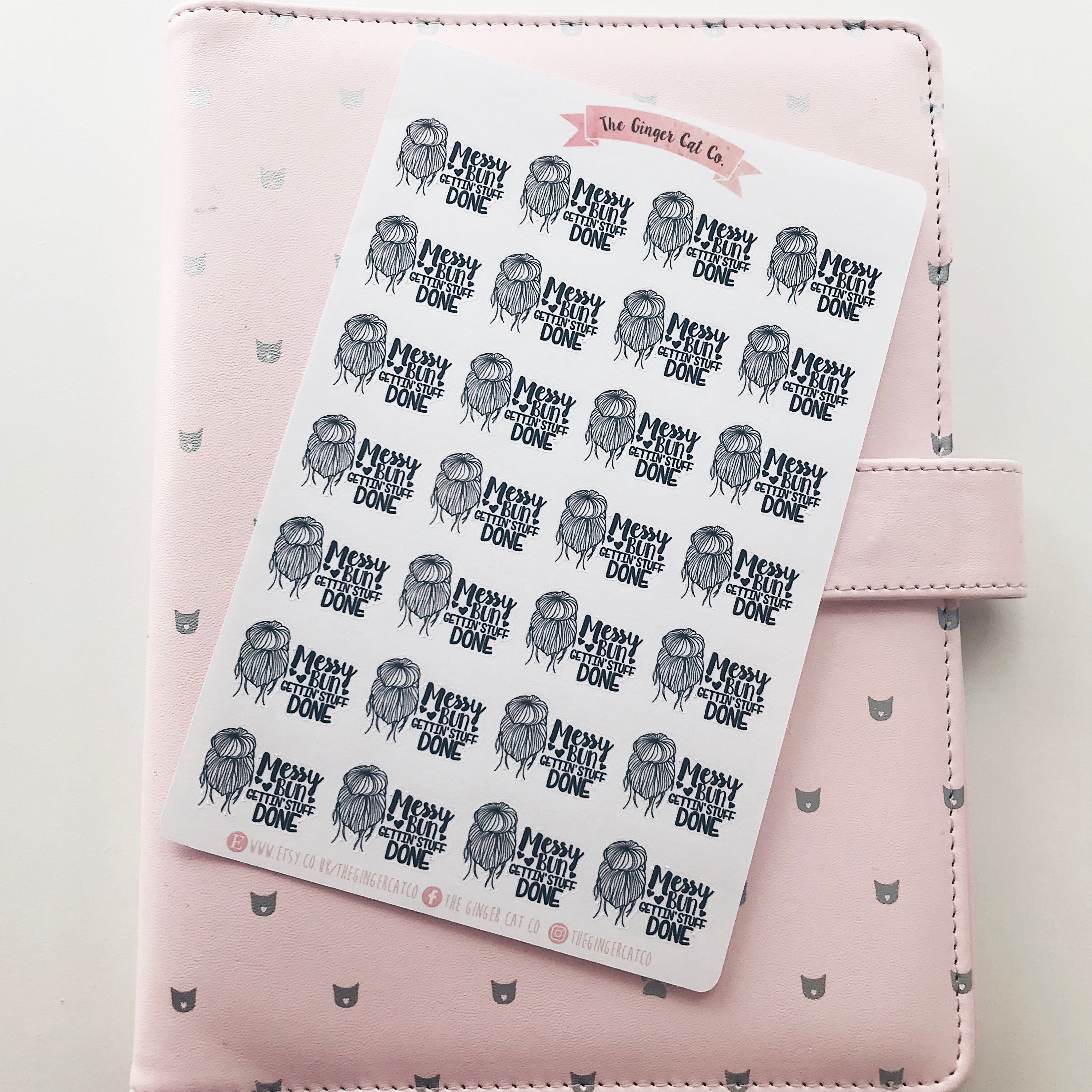 Planner Foil Sticker Sheets