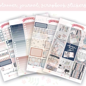 A la carte Planner Dreams Planner Sticker Kit, Vertical Planner, Journaling, Scrapbook Stickers