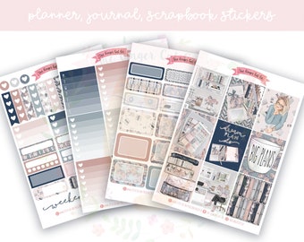 A la carte Planner Dreams Planner Sticker Kit, Vertical Planner, Journaling, Scrapbook Stickers