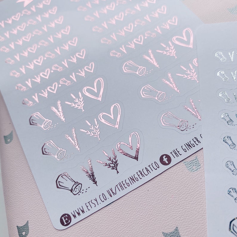 FOIL Witch Magic Dividers/borders Planner Stickers | Etsy