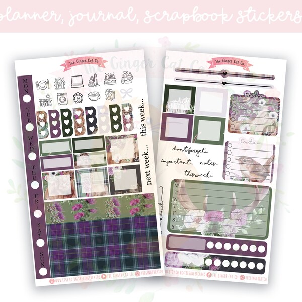 Scotland Journal Etsy