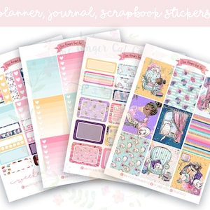 A la Carte Nichts zu tun Planer Aufkleber Kit, vertikaler Planer, Journaling, Scrapbook Aufkleber
