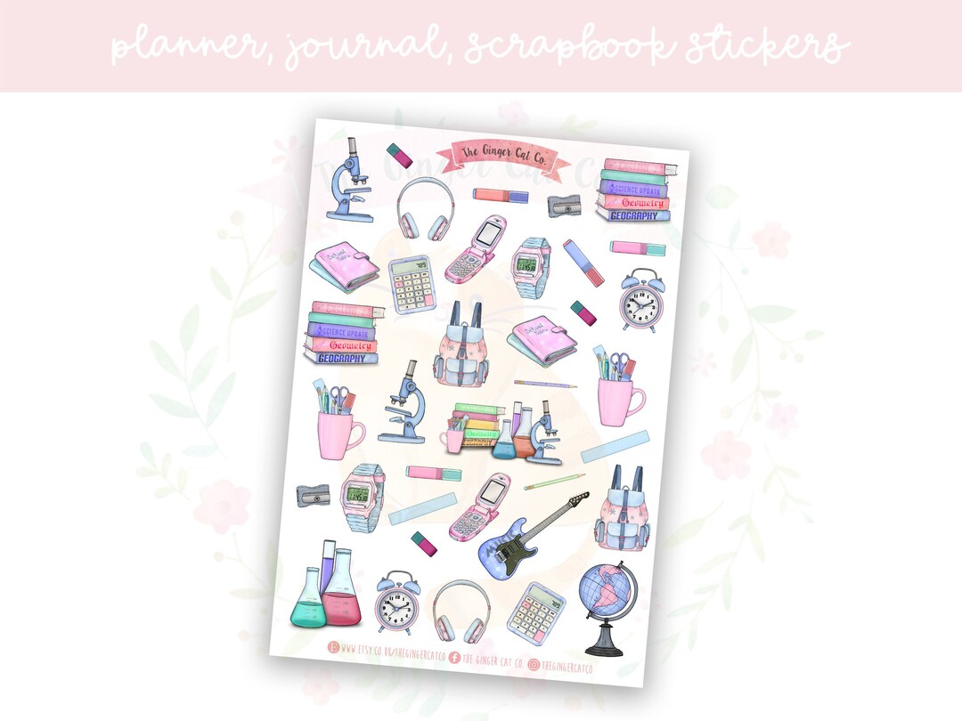 36 Sheets Cute Girl Aesthetic Stickers for Journaling,Small Paper Crafting  Supplies Vintage Scrapbook Kit Planner Stickers for DIY Scrapbooking