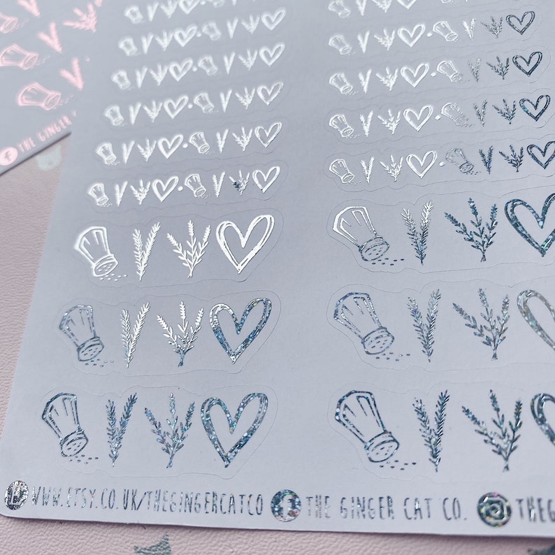 FOIL Witch Magic Dividers/borders Planner Stickers | Etsy