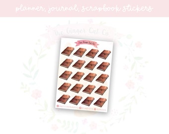 Vintage Journal Planner Sticker Sheet | decorative stickers | journal stickers | scrapbooking