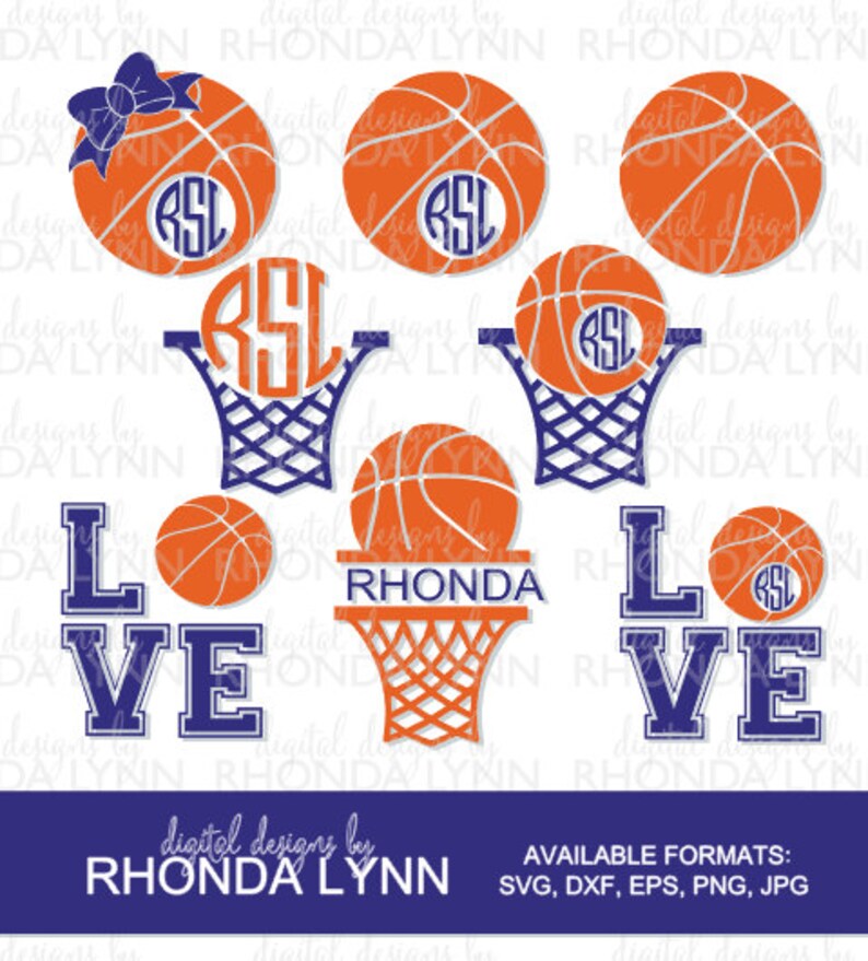 SALE Basketball SVG Dxf Jpg Png Vector Cut File Etsy