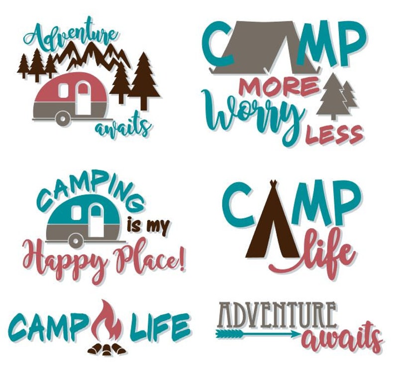 Download SALE Adventure Awaits SVG dxf eps pdf jpg & png Camp Life ...