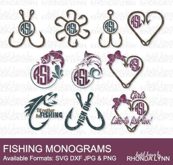 Free Free 109 Fishing Hook Svg Monogram SVG PNG EPS DXF File