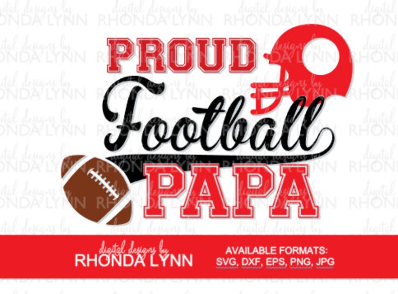 Download SALE Proud Football Grandpa SVG Proud Football Papa SVG | Etsy
