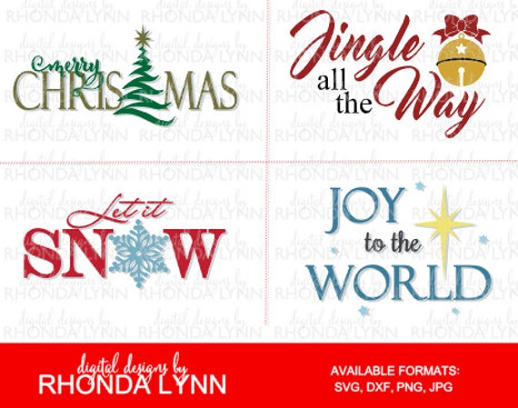 Download Christmas SVG Christmas Sayings SVG Christmas Word Art | Etsy