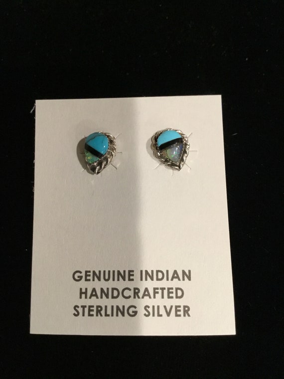 Turquoise opal deals earrings